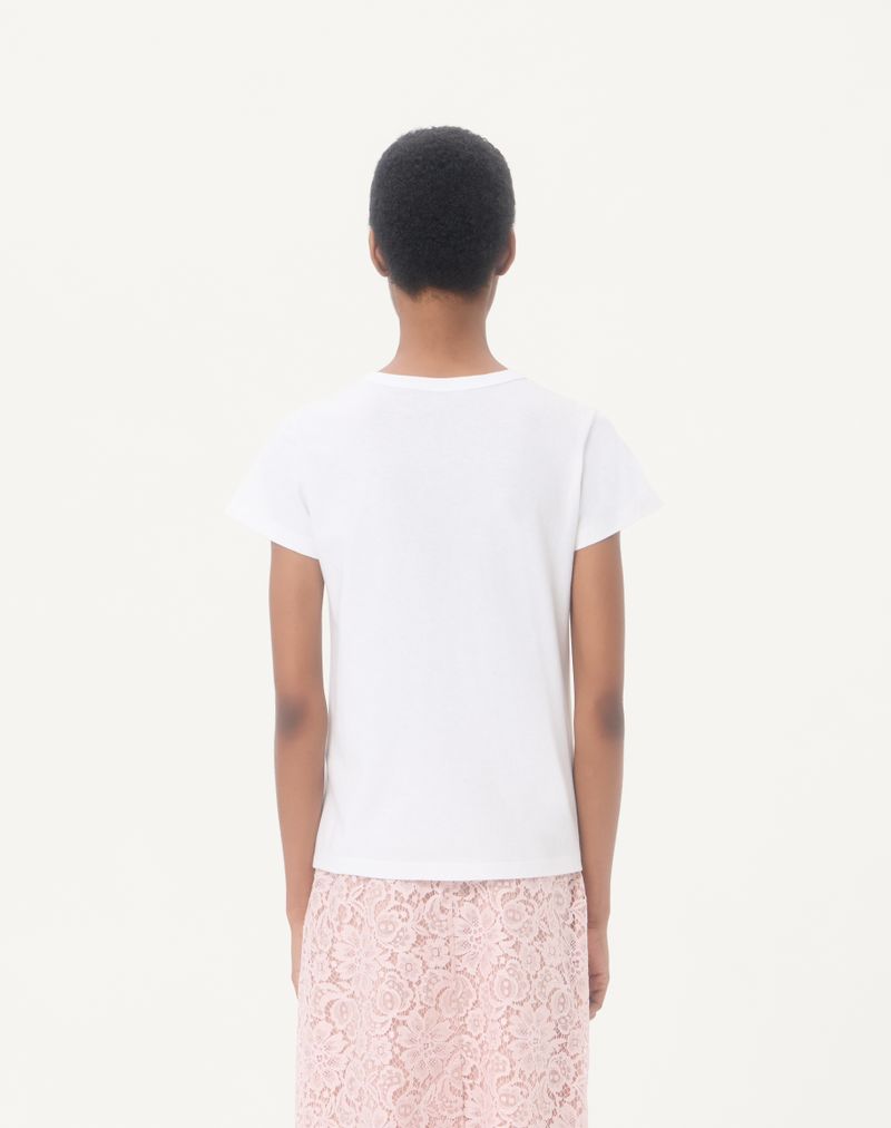 Chez Valentino 1960-printet bomuldsjersey-T-shirt