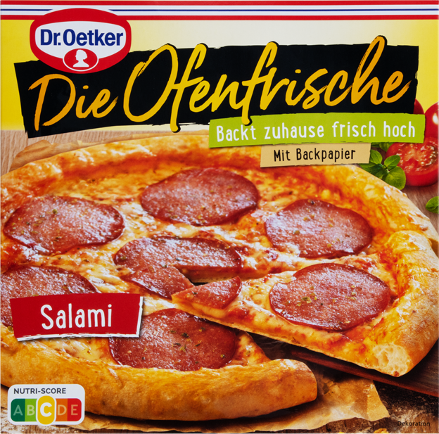 Dr. Oetker Die Ofenfrische Pizza Salami