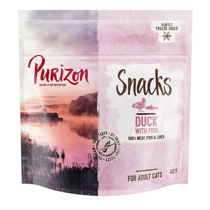 Probierpaket Purizon Katzensnack 2 x 40 g