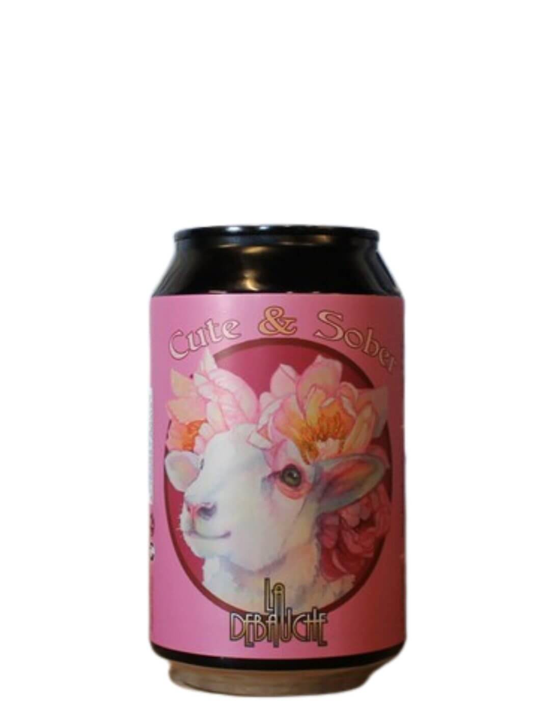 La Débauche : Cute and Sober - Gueule de joie 0.5° |  33 cl