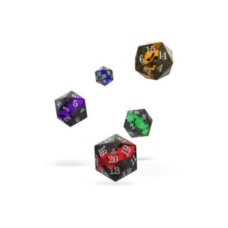 Oakie Doakie Dice W20 Spindown-Würfel Set Enclave (5)