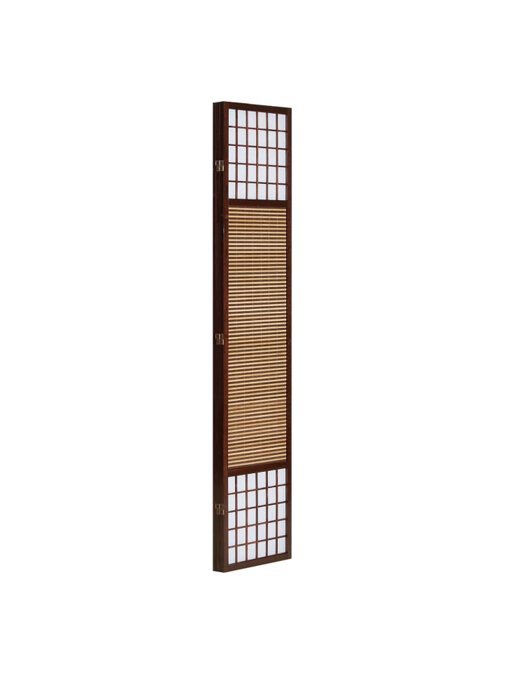 Homestyle4u 3-tlg. Paravent in Braun 120x200 günstig kaufen onesize