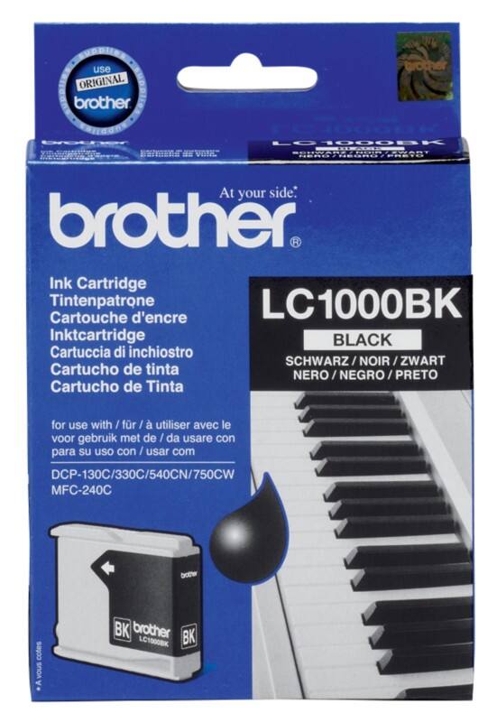 Brother LC1000BK Original Tintenpatrone Schwarz