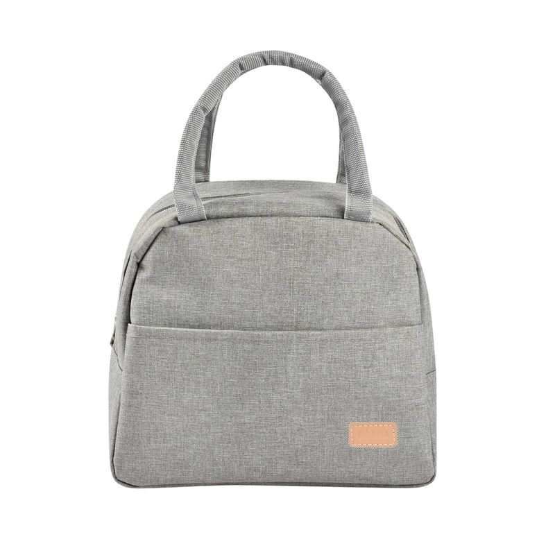 Sac repas isotherme gris chiné Beaba