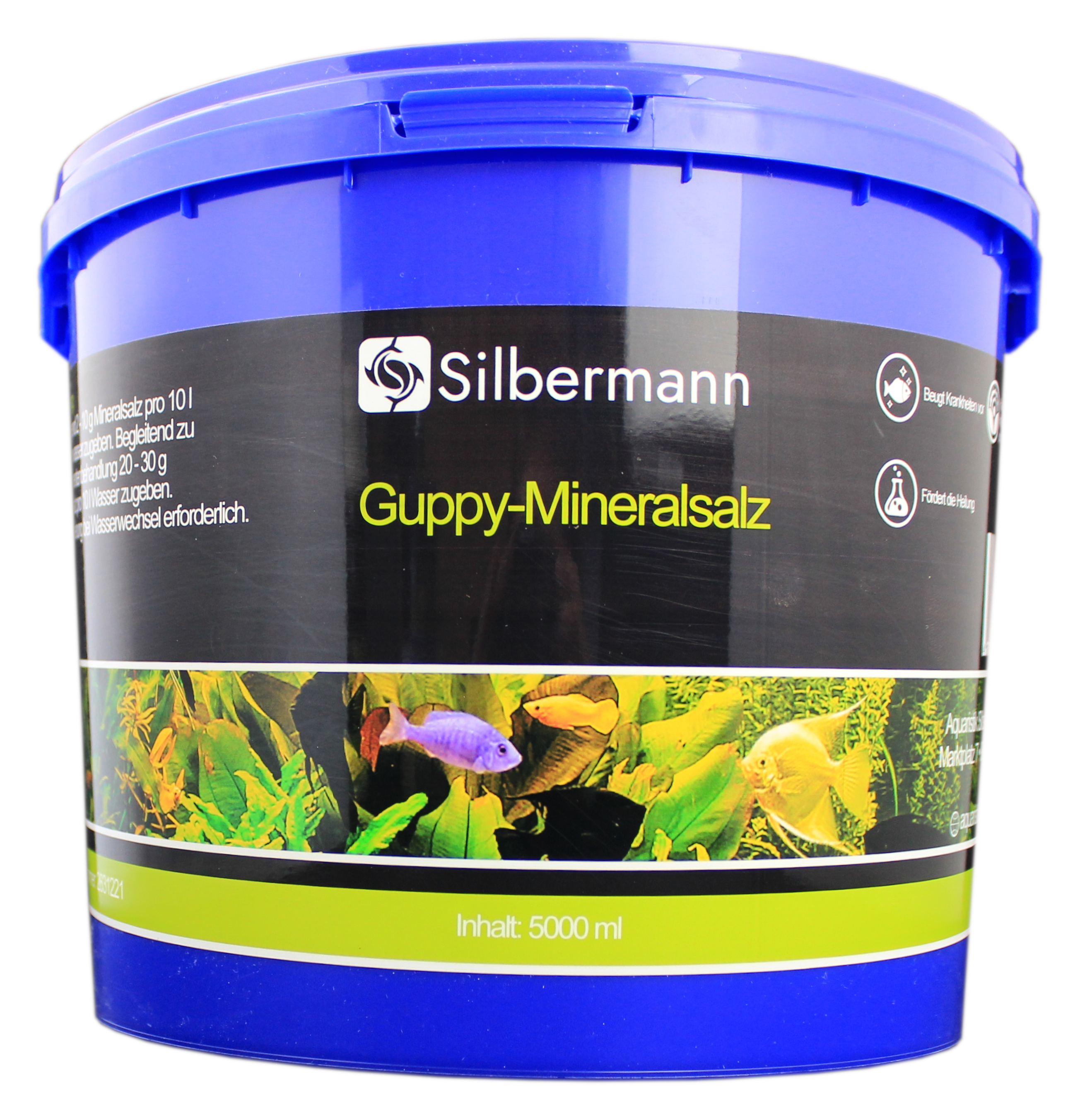 Silbermann Wasserpflege Silbermann Mineralsalz Guppy