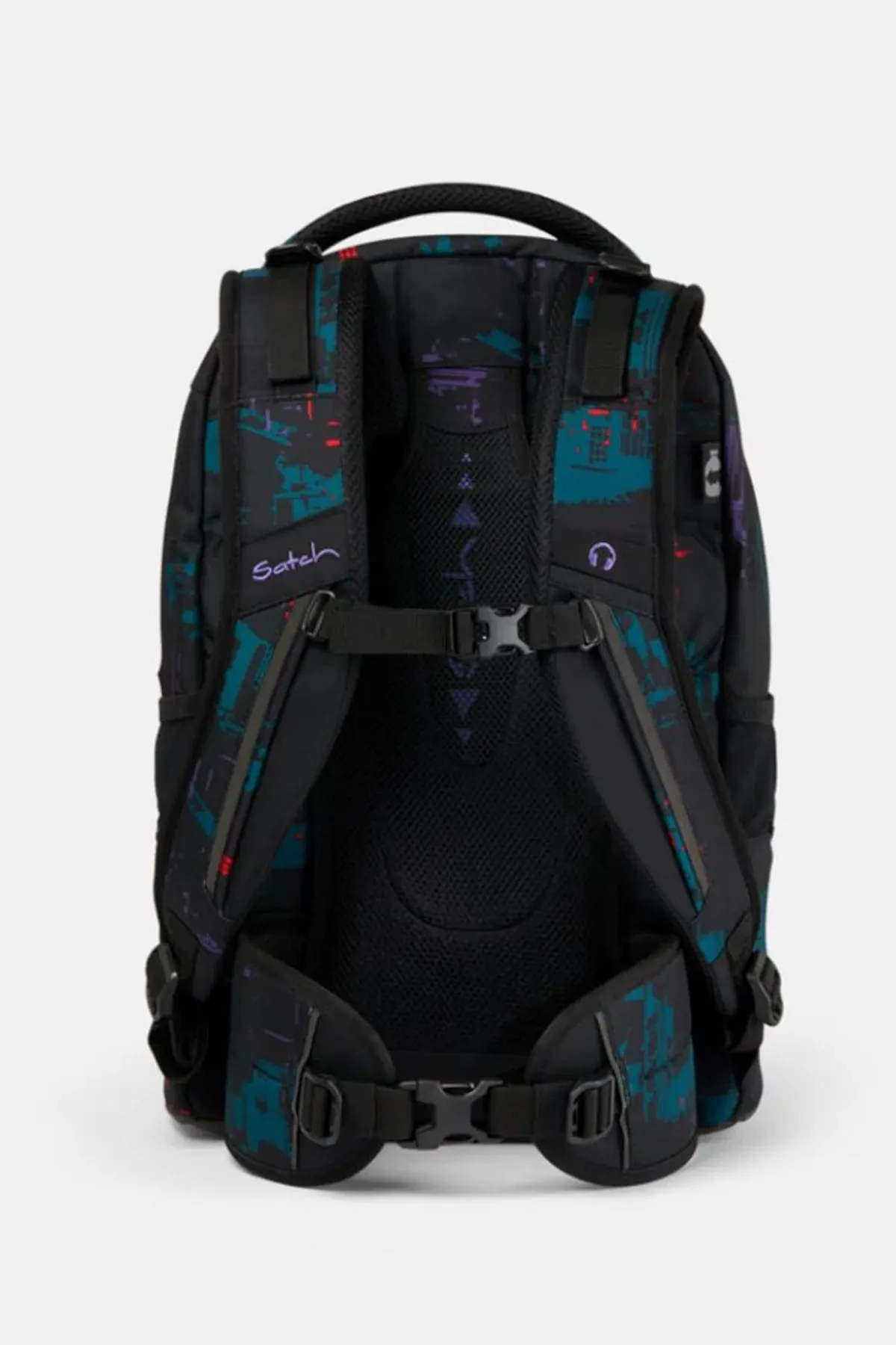 satch  Rucksack - Schwarz - Unifarben