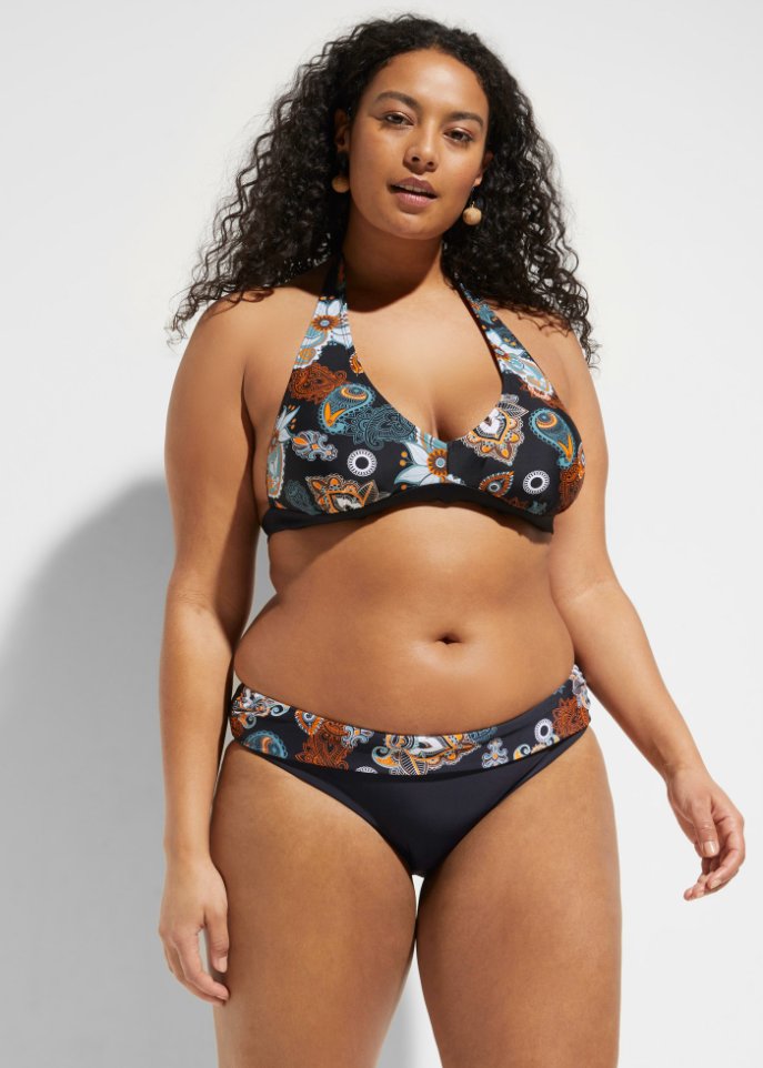 Neckholder Bikini Oberteil aus recyceltem Polyamid