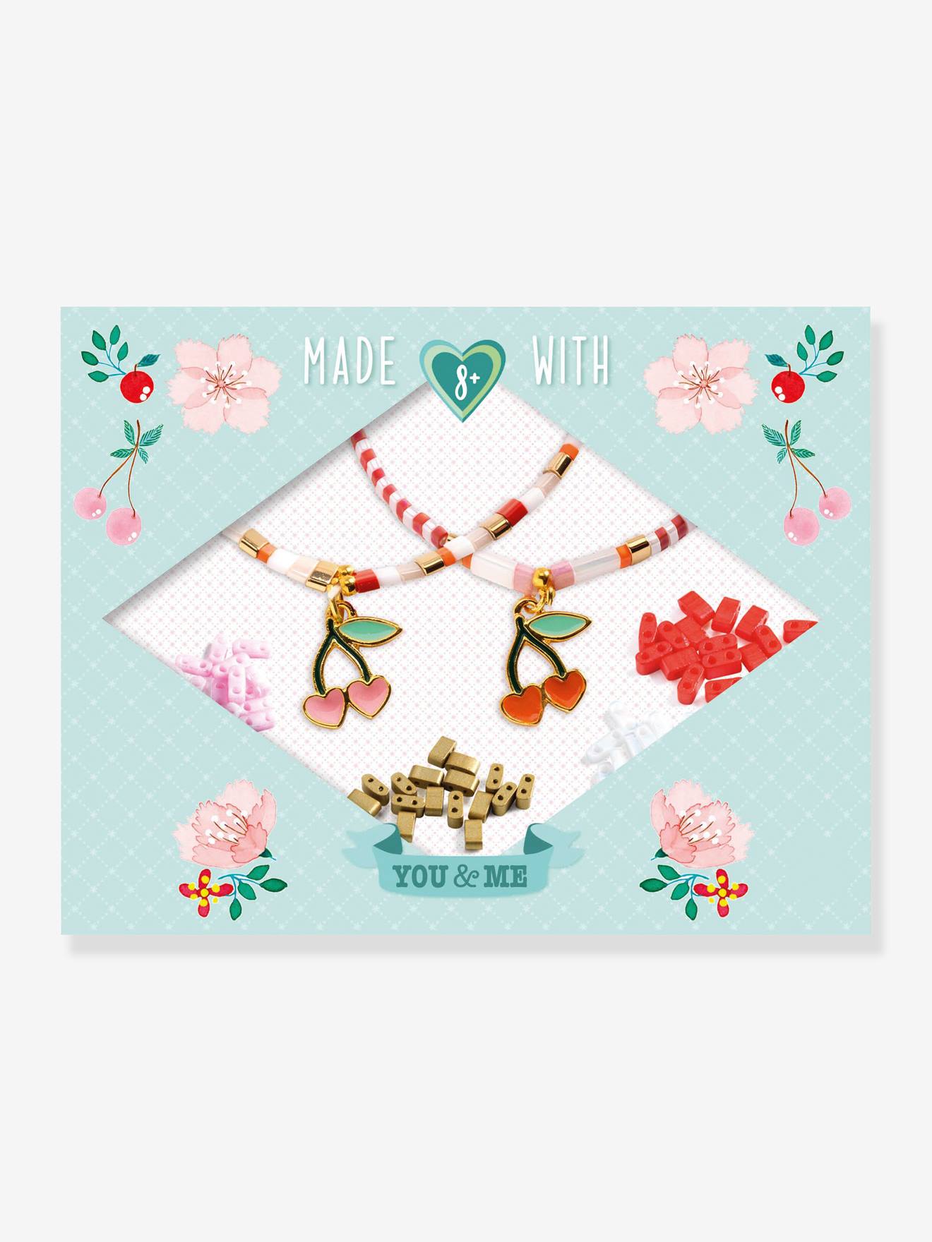 Bracelet you & me Tila et Cerises DJECO bleu