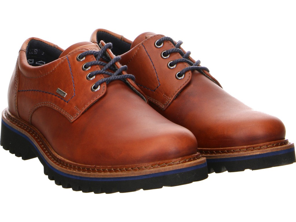 SIOUX Freizeit Schnürer braun Adalrik-703-Tex-H