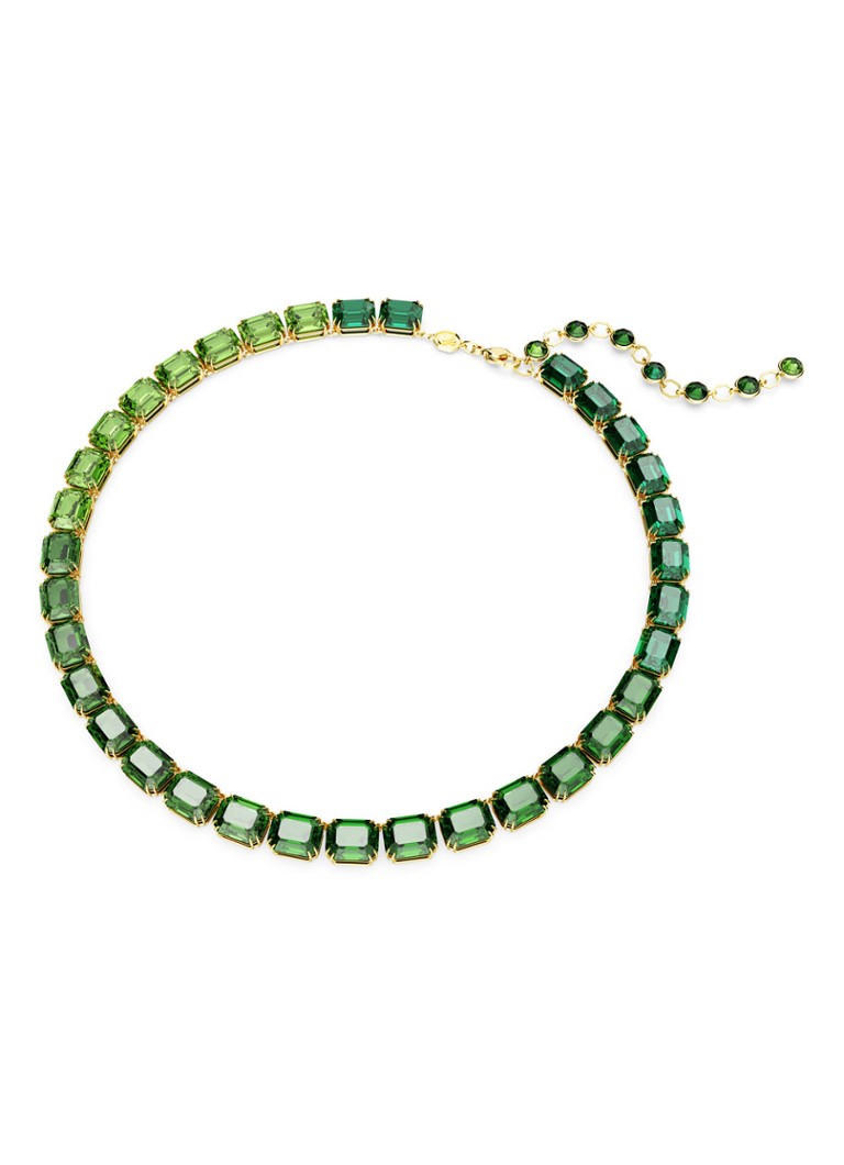 Collana girocollo Swarovski Millenia placcata in oro
