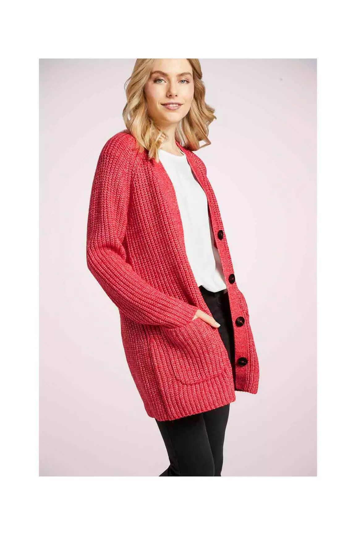 Tom Tailor Cardigans Femme couleur rose