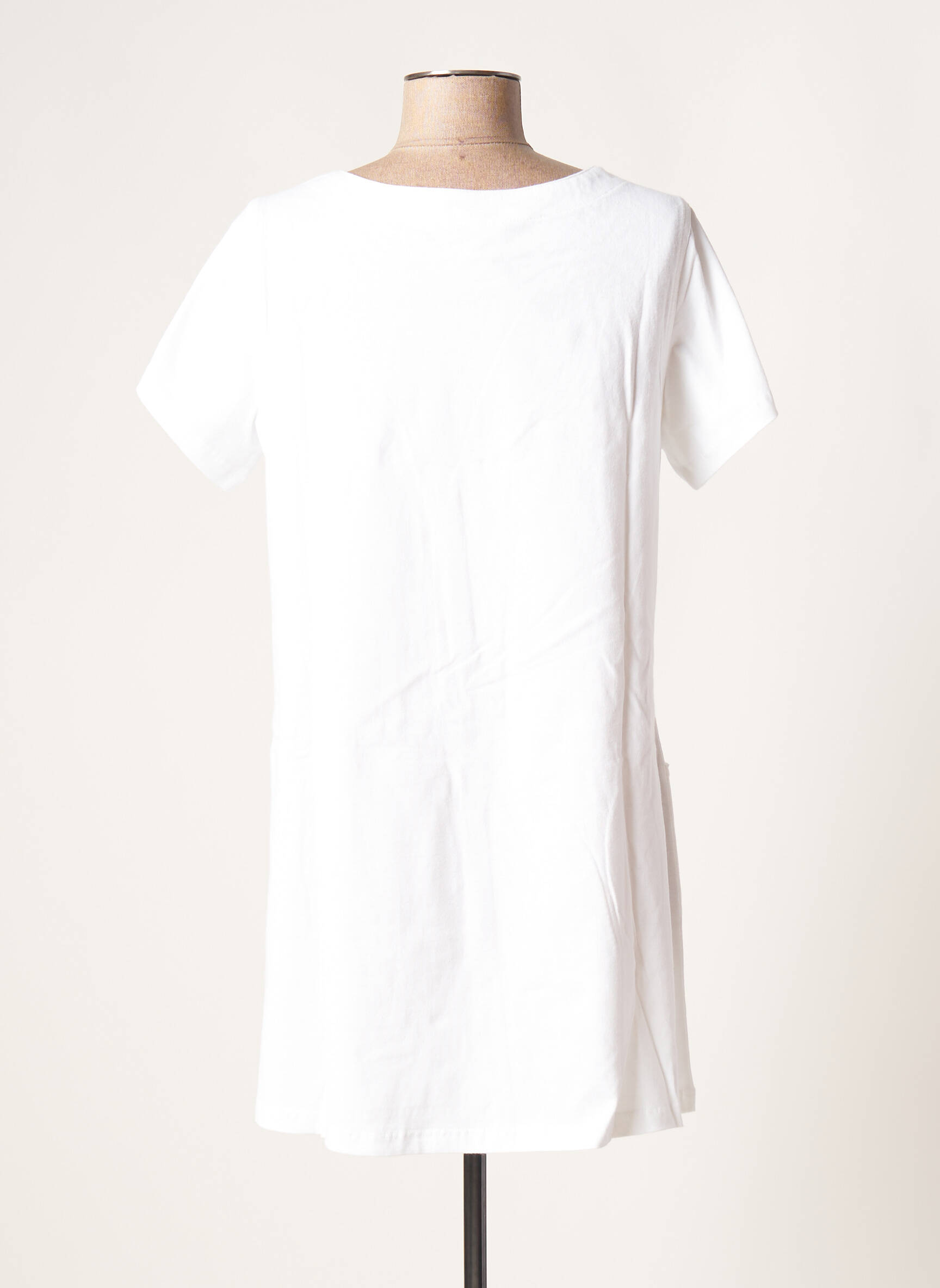 L Atelier D Anna Tuniquemanchecourte Femme couleur blanc