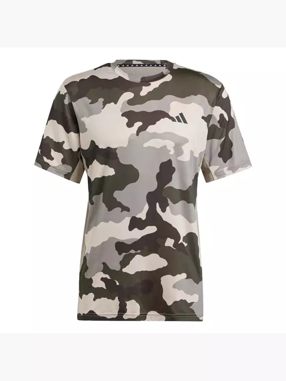 adidas Train Essentials Camo Allover Print T-Shirt