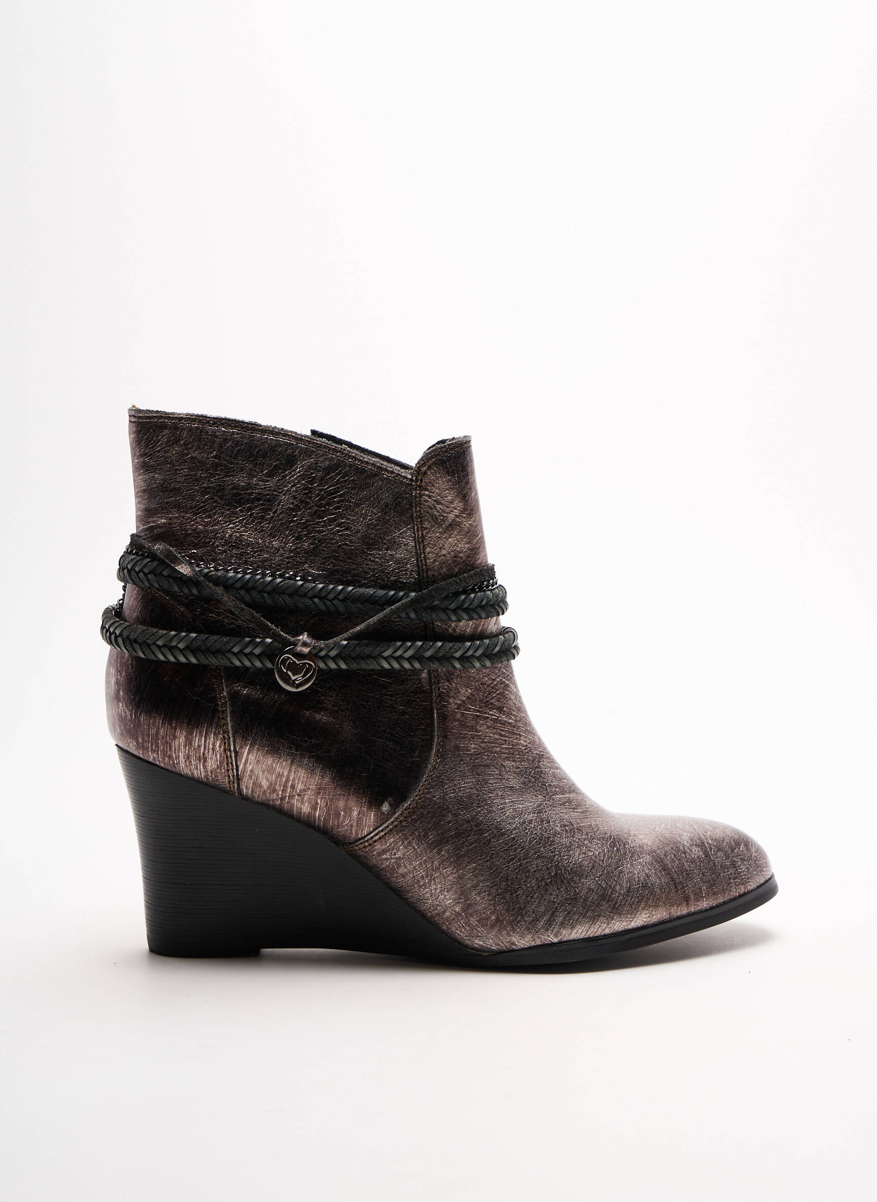 Mam Zelle Bottines Femme couleur gris
