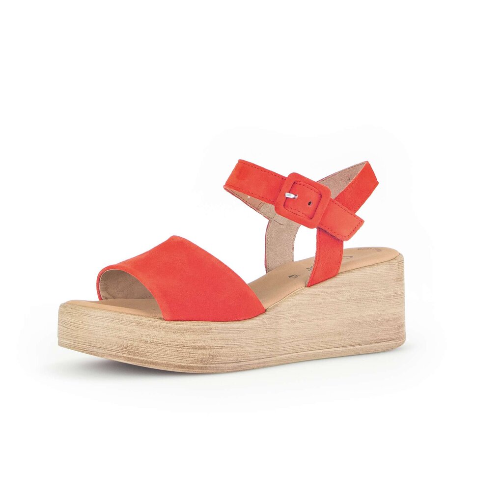 Gabor fashion Plateau Sandale orange