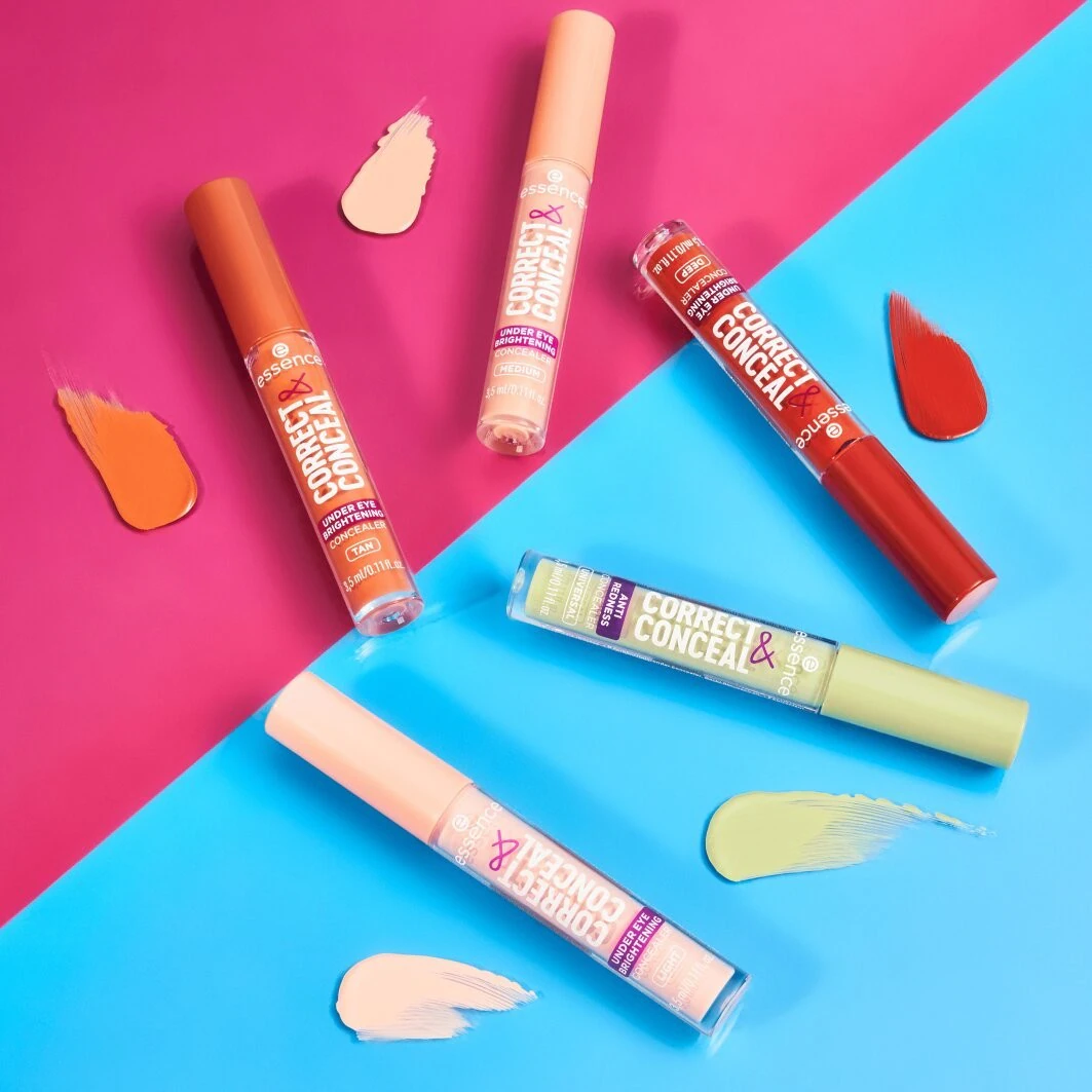 „Essence Correct & Concealer“ paakių šviesinimo priemonė