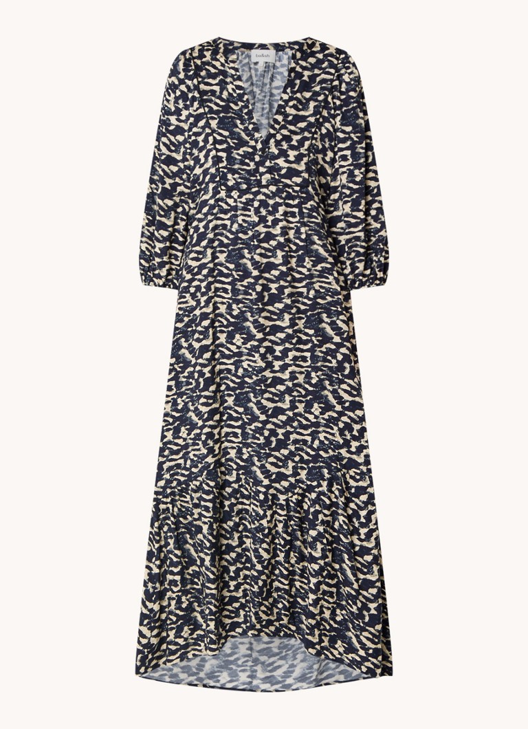 ba&sh Agatha midi tunic dress with print