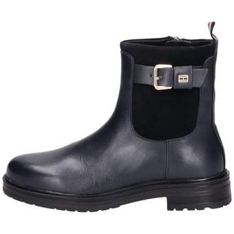 Tommy Hilfiger Thermo Material Mix Belt Booti in blau