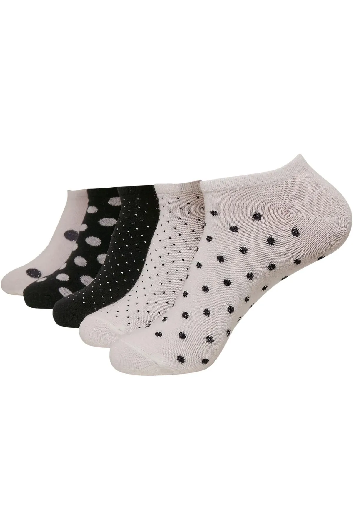 Urban Classics  Socken - Weiß - Pünktchen