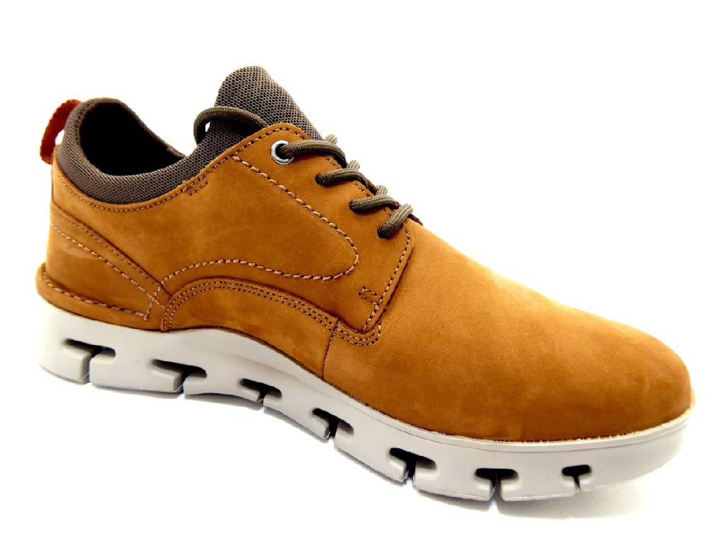 CLARKS Freizeit Schnürer braun