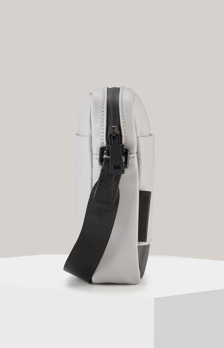 Schultertasche Marcena Rafel in Hellgrau