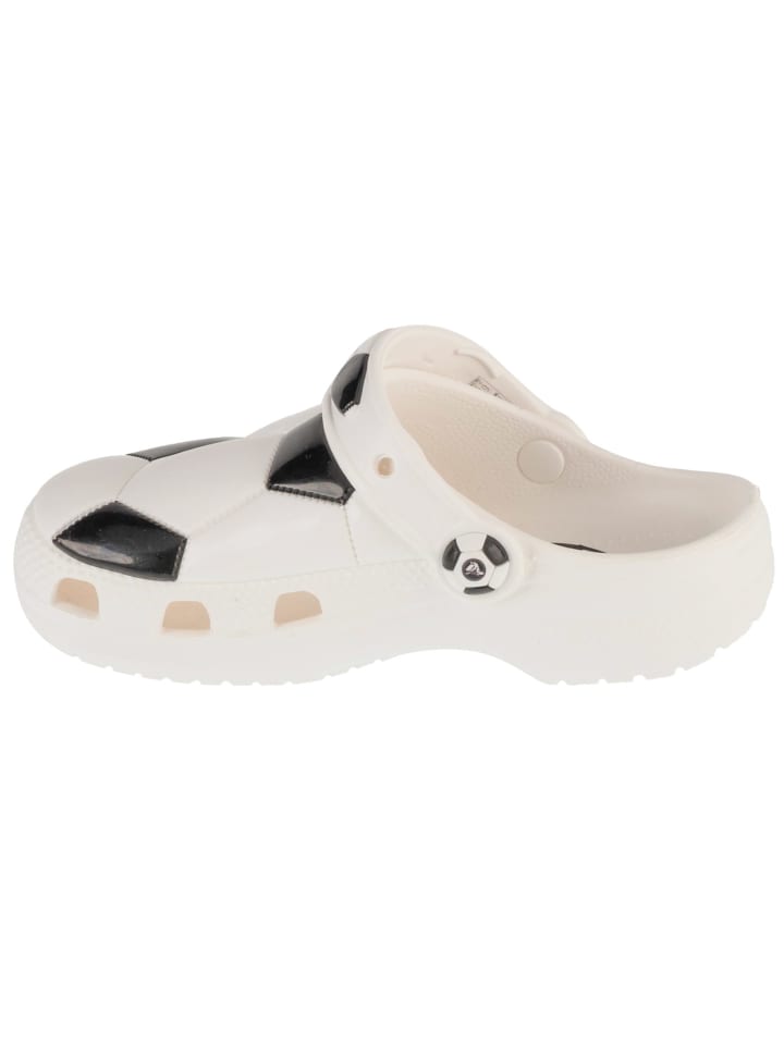 Crocs Crocs Classic Soccer Ball Clog Kids in Weiß günstig kaufen