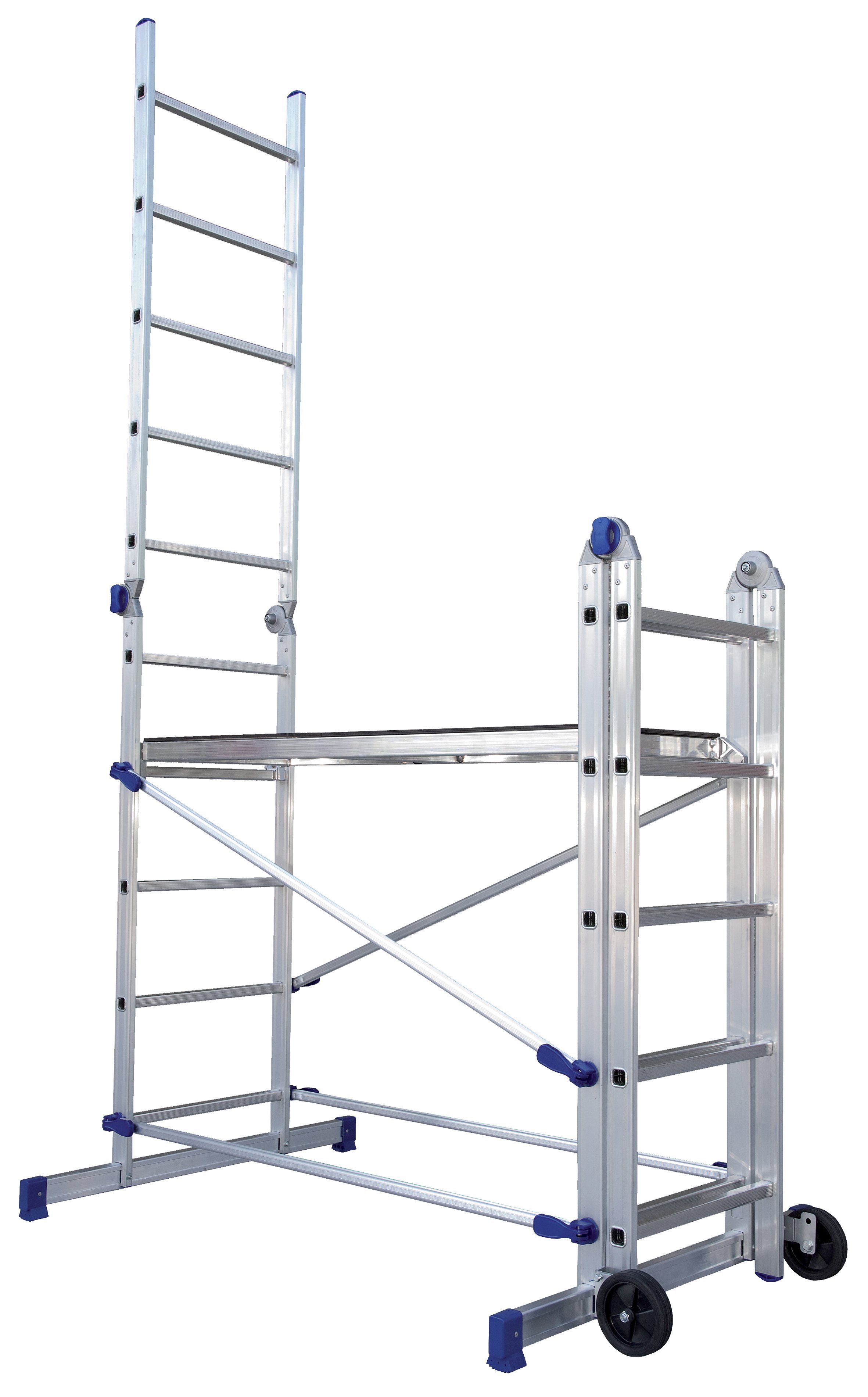 FACAL Gerüst FACAL Pinna, 3,78m Arbeitshöhe maximal als Gerüst; 150 kg maximale Belastbarkeit