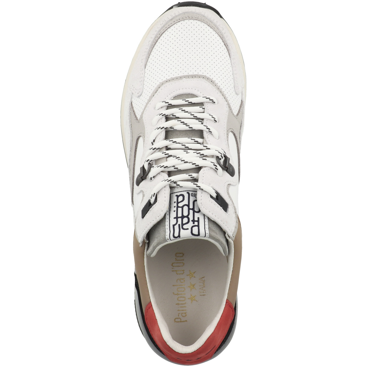 Pantofola d Oro Treviso Runner Uomo Low Sneaker Low weiss