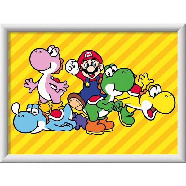 Ravensburger Super Mario -maali Numbersin toimesta