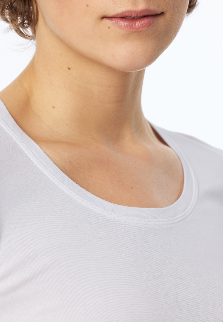 Shirt kurzarm weiß - Revival Berta