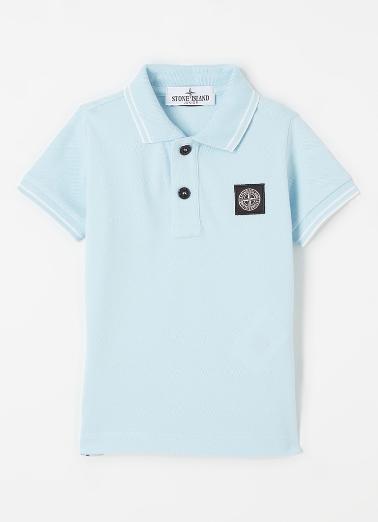 Stone Island 21348 pamučna piqué polo majica s vezom logotipa
