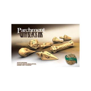 PolyHero Wizard Set - Parchment with Black Ink