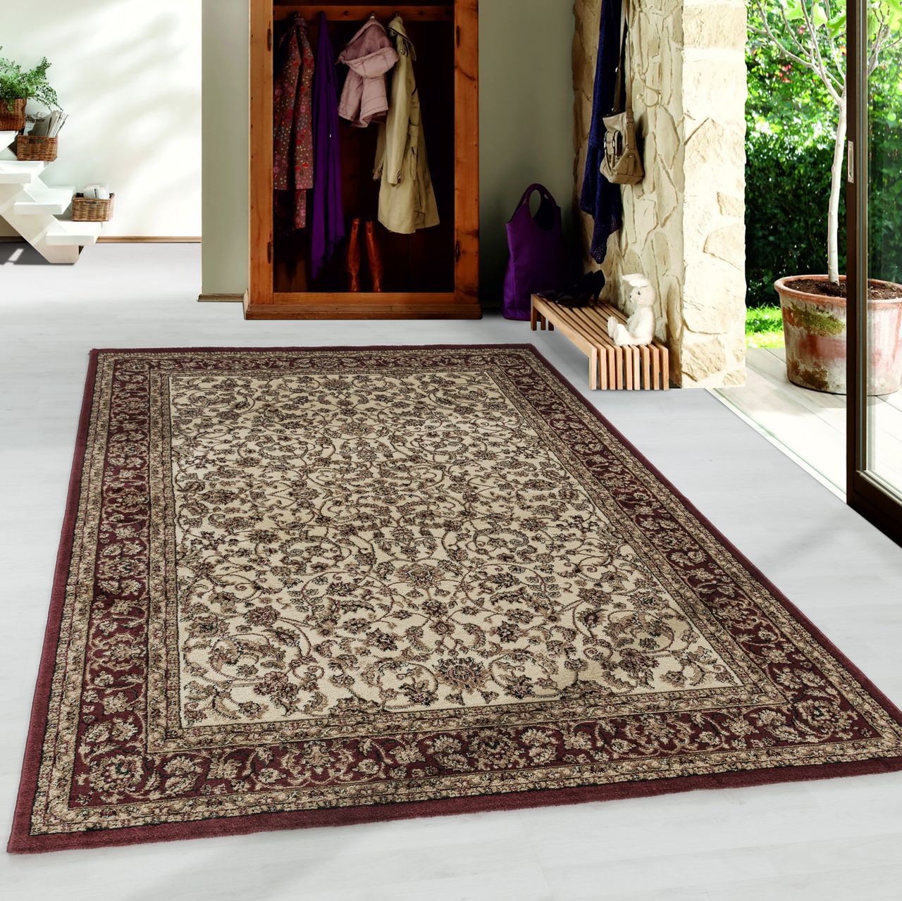 Ayyildiz Teppich, KASHMIR 2604, CREAM, 120 x 170 cm
