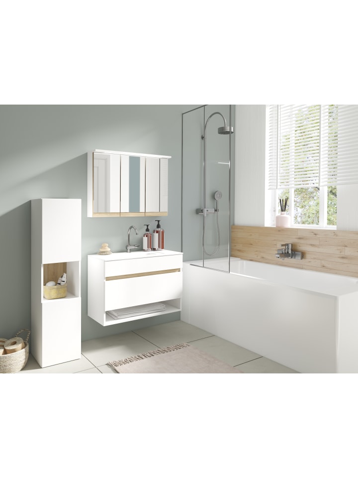 byLiving Waschtisch Marino in Weiß - (B) 80 x (H) 56 x (T) 40 cm günstig kaufen onesize