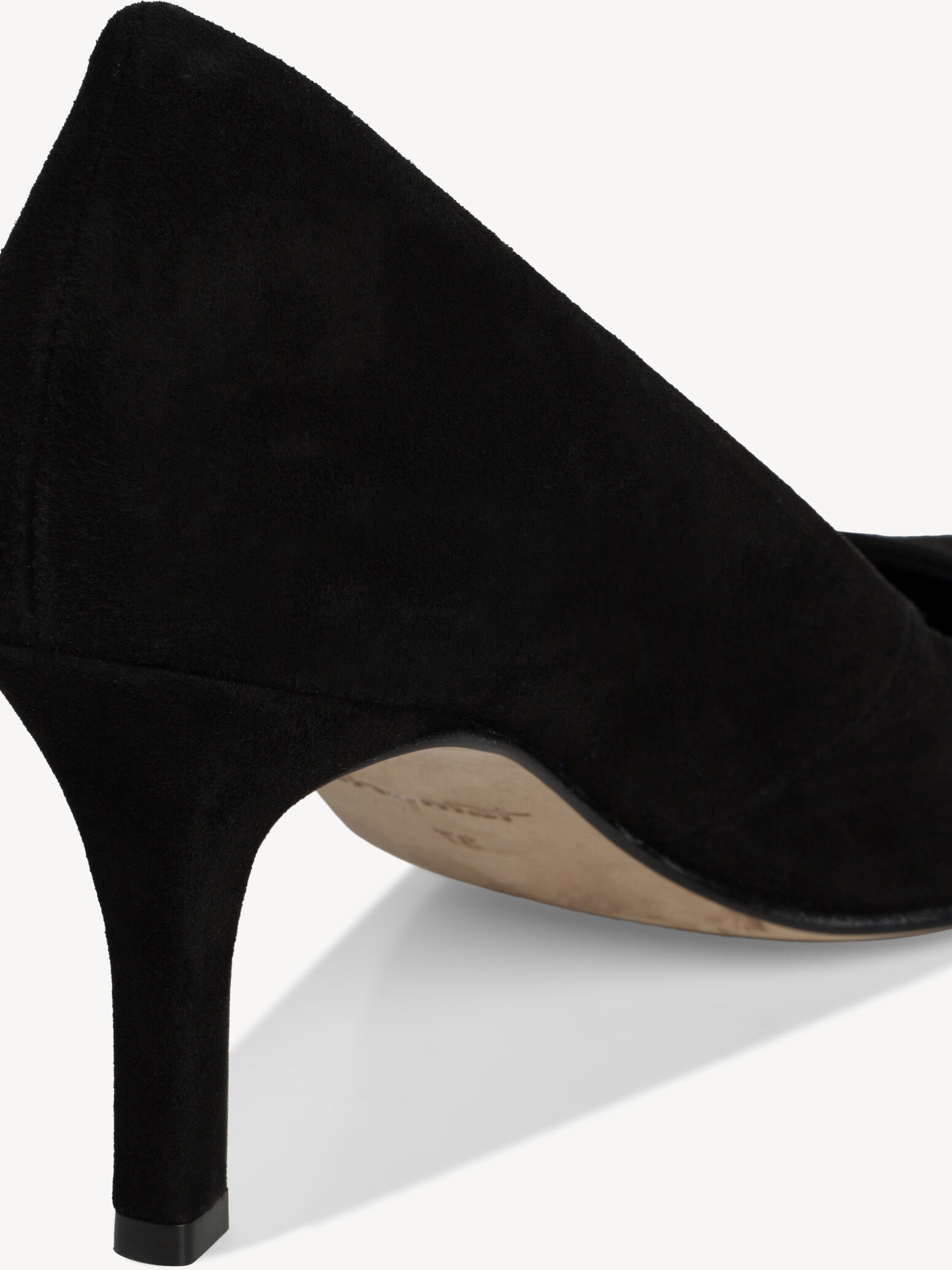 Escarpin en cuir - noir