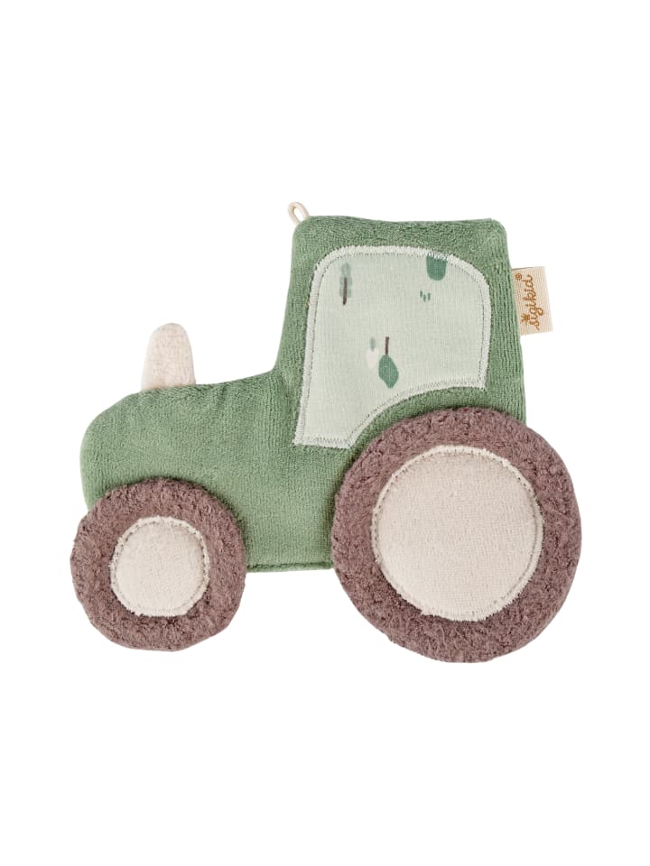 Sigikid Knistertuch Traktor sigibaby in Grün günstig kaufen onesize