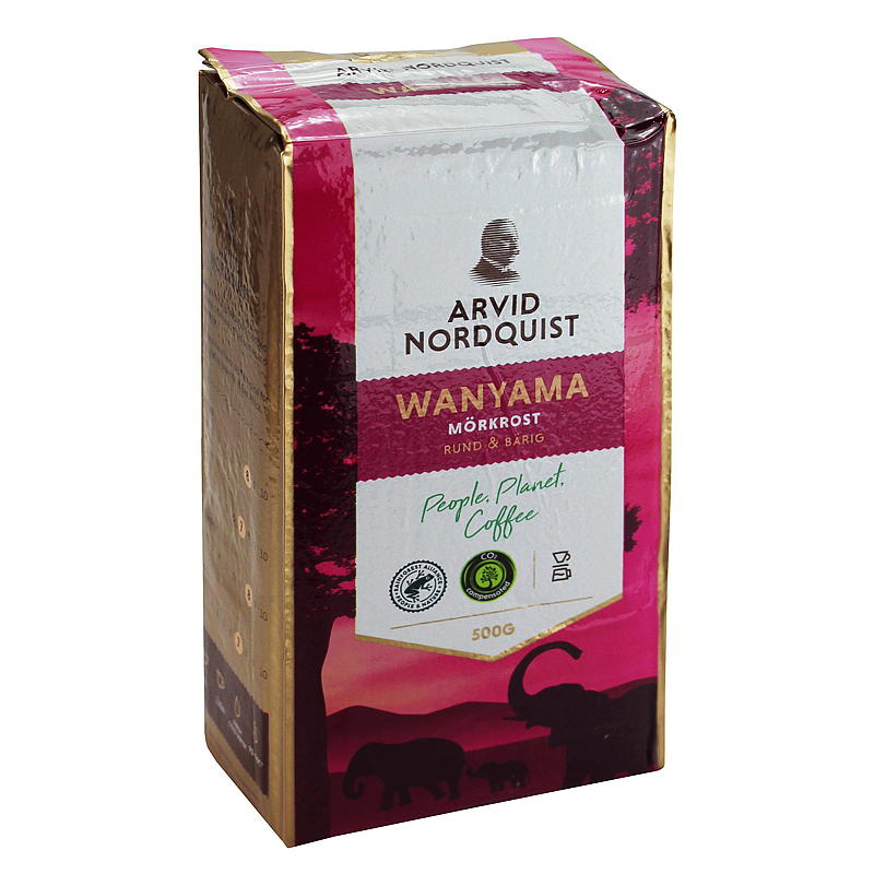 Arvid Nordquist Classic Wanyama 500g, filtermalt