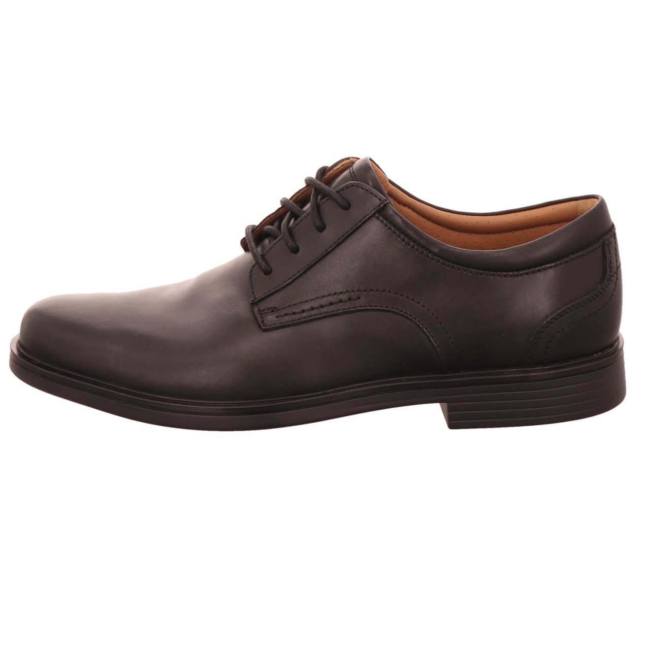 CLARKS Freizeit Schnürer schwarz