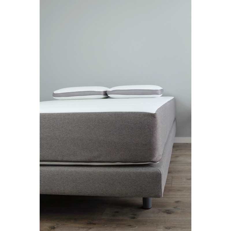 Sommier tapissier 90 x 200 cm base bois