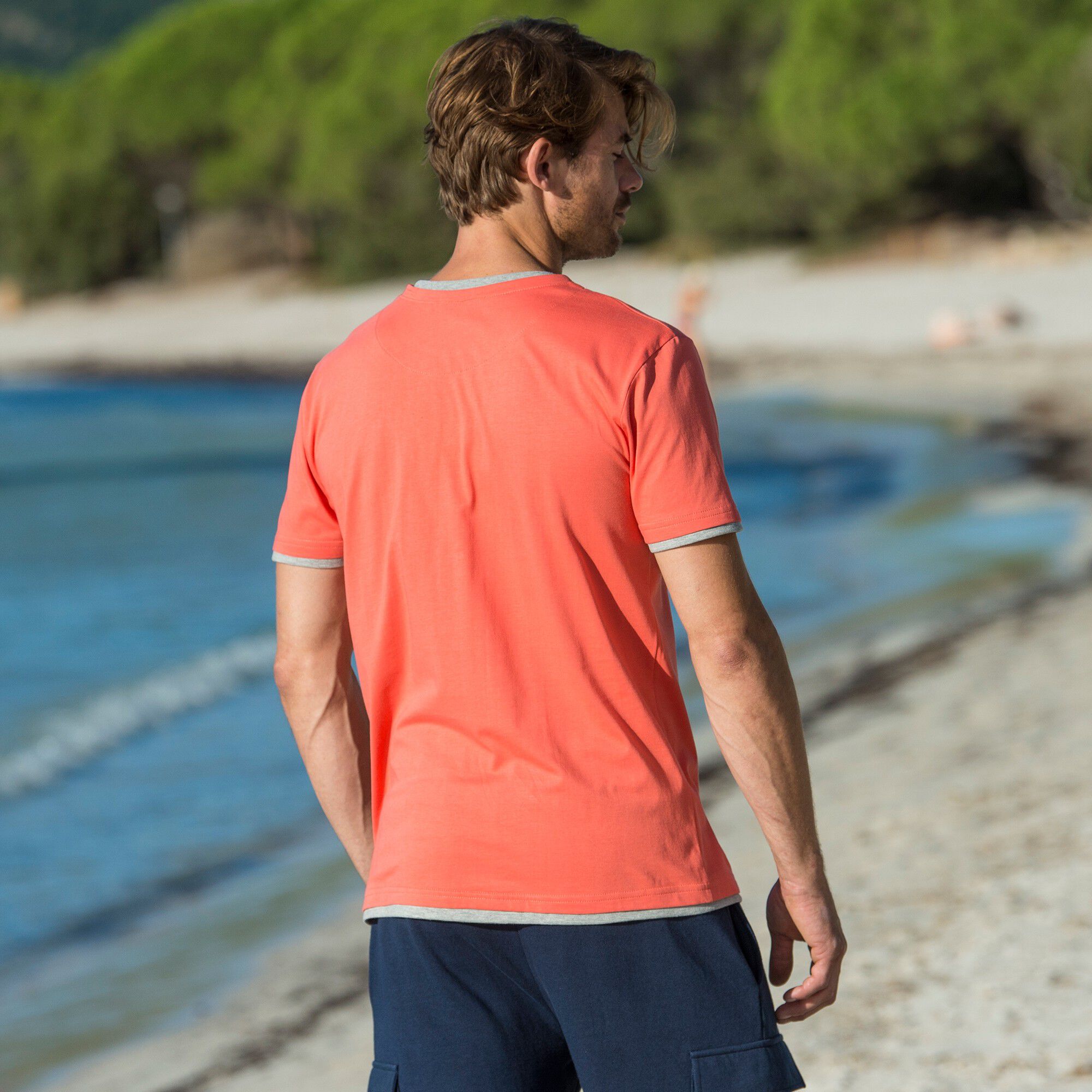 Tee-shirt effet 2 en 1