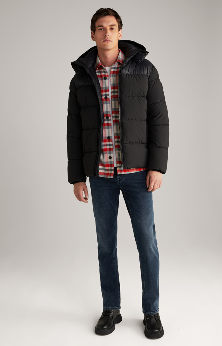 Steppjacke Joshas in Schwarz