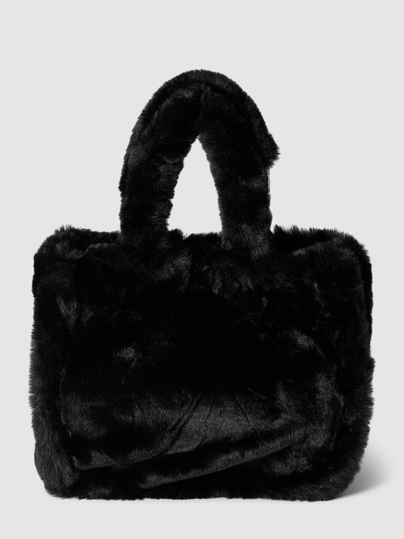 Handtasche mit Magnetverschluss Modell 'BERRY' in schwarz