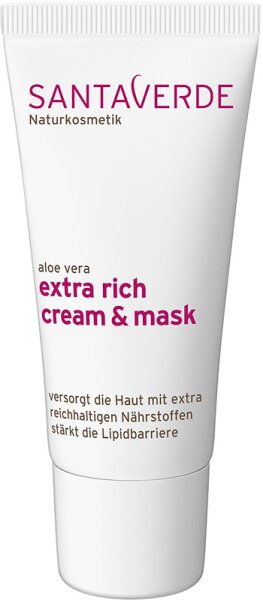 Santaverde Extra Rich Cream & Mask Gesichtscreme