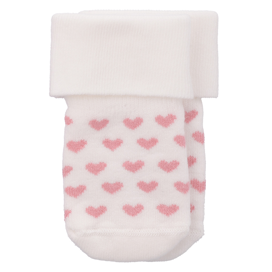 2 Paar Newborn Socken mit Frottee-Ausstattung