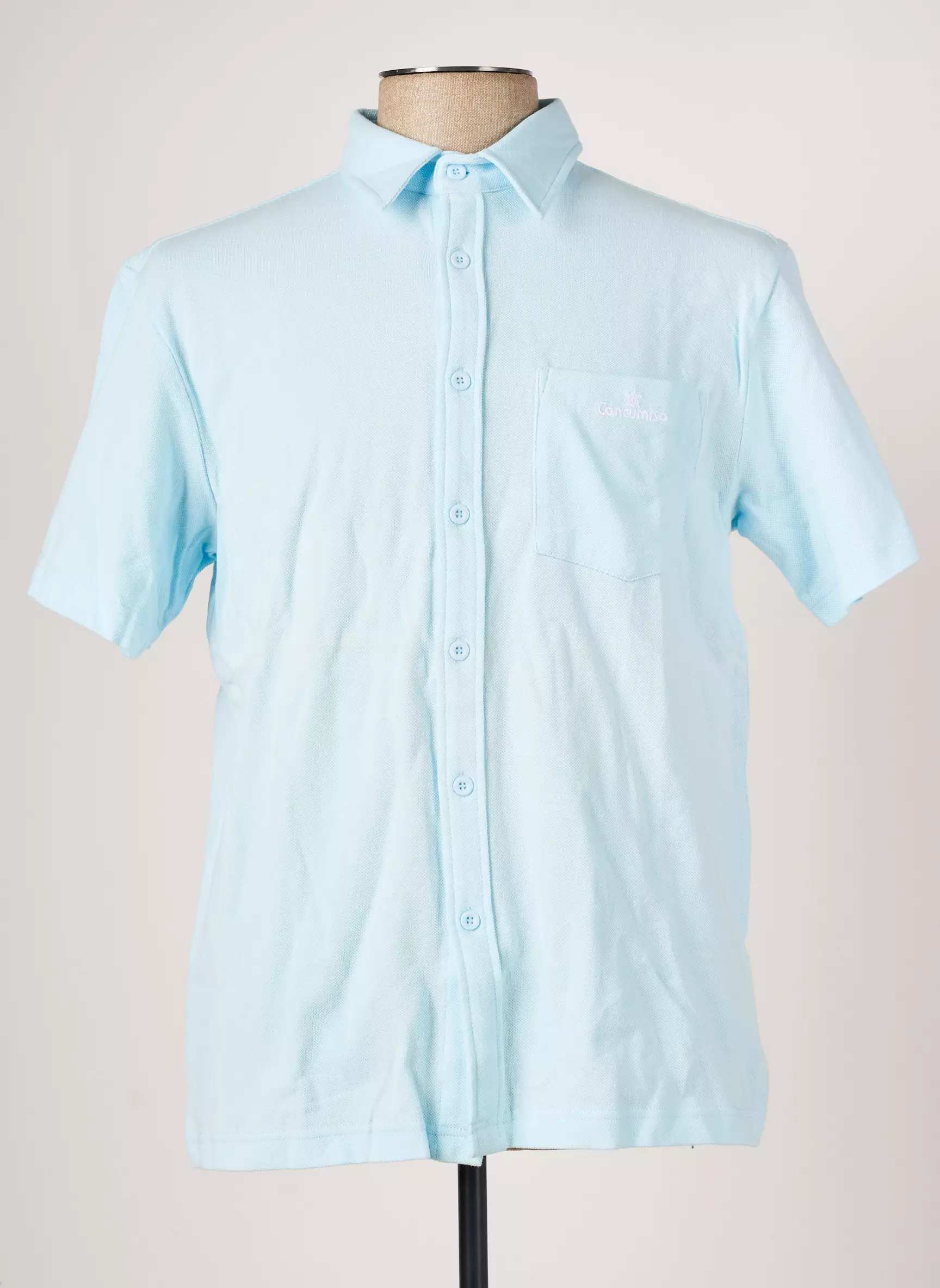 Quinze Treize Manches Courtes Homme couleur bleu