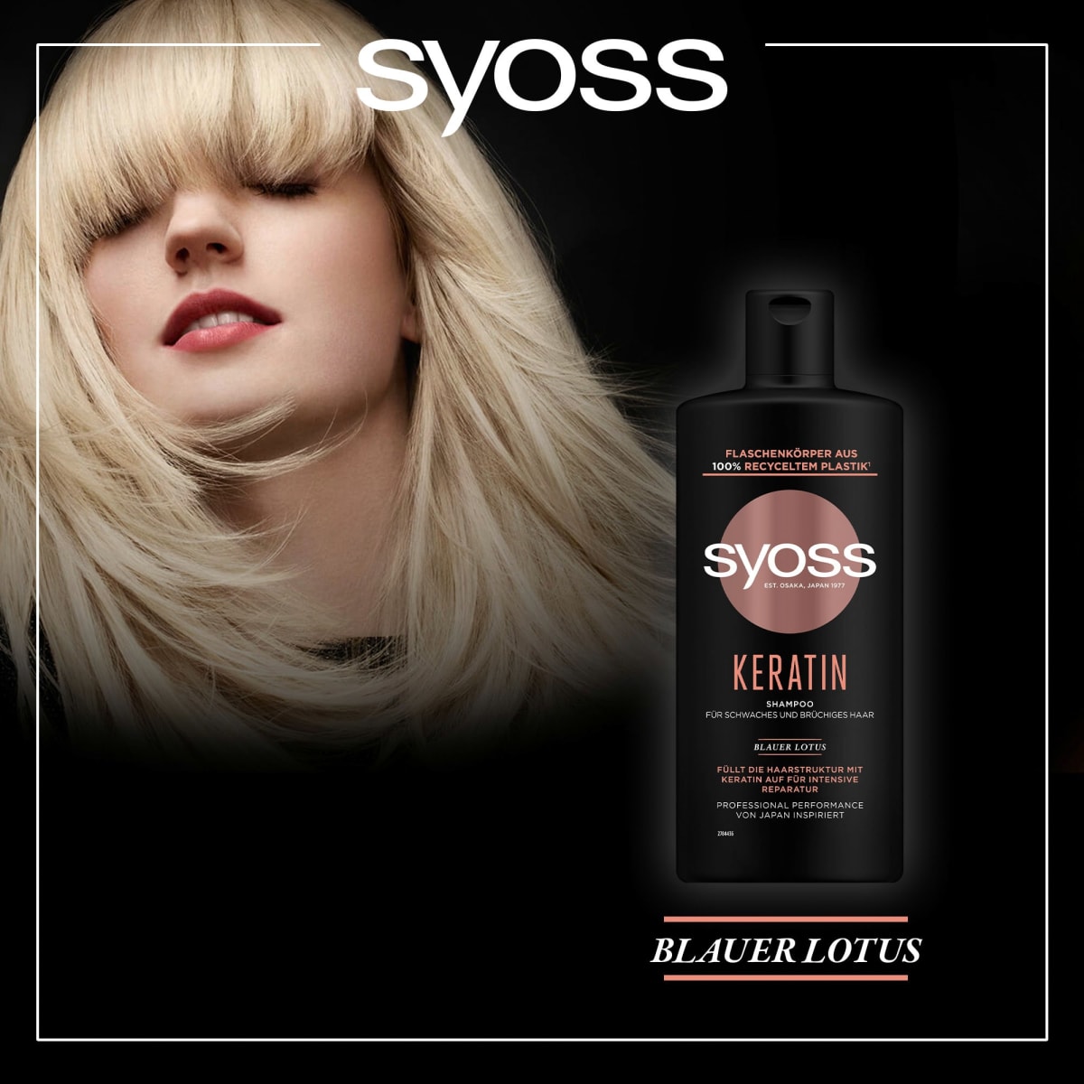 Shampoo Keratin, 440 ml