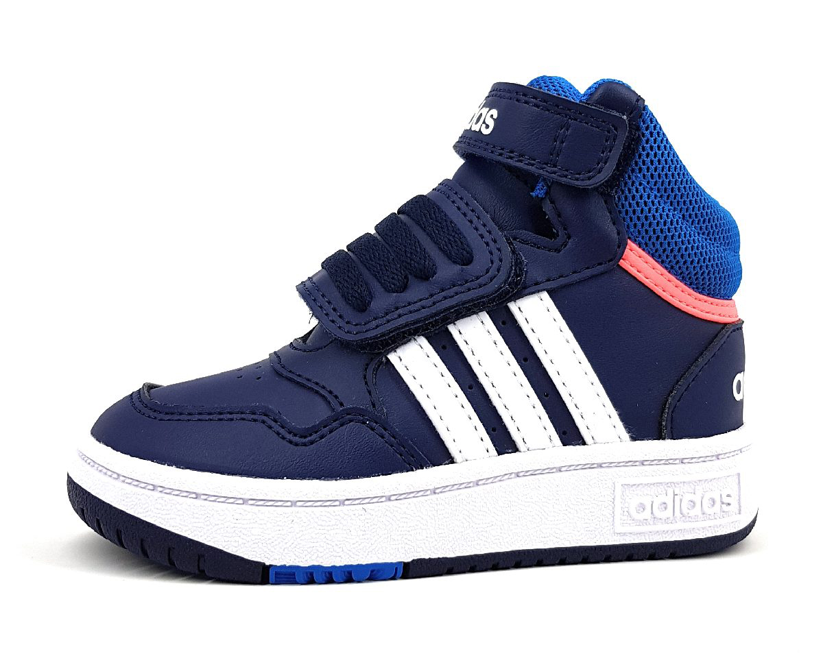 adidas Hoop Mid GW0406 Blau DKBLUE/BLURUS/TURBO