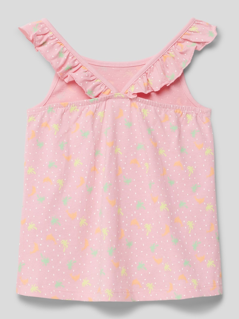 Trägertop mit Allover-Muster in rosa