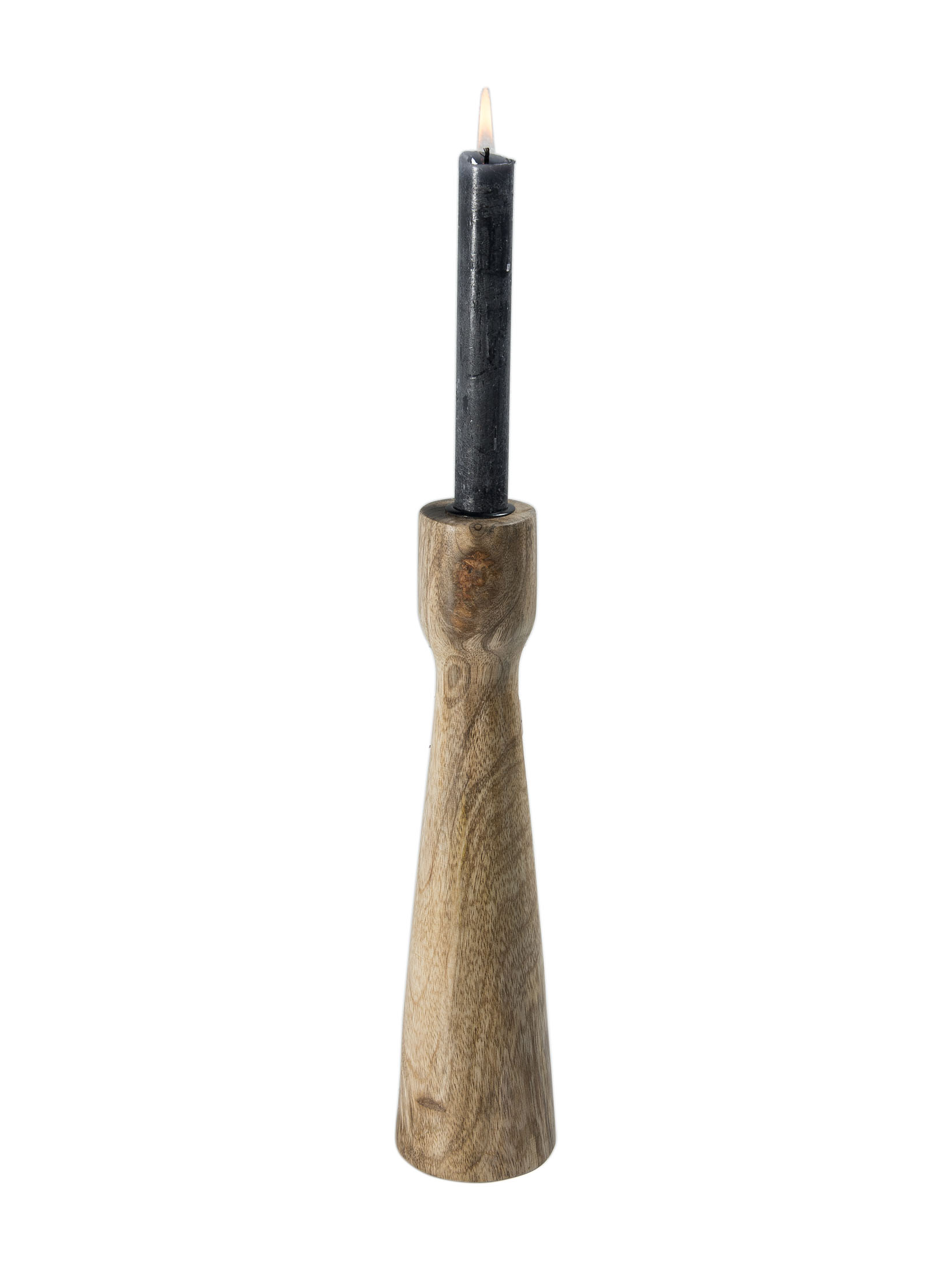 Ningu Kerzenleuchter, Natural Wood