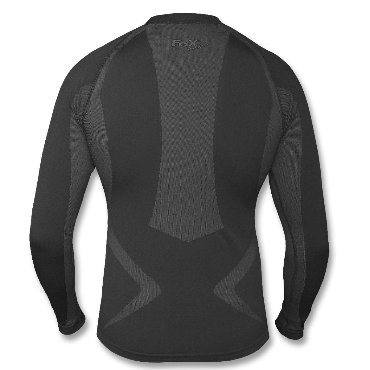 Thermo Sport Funktions Unterhemd langarm schwarz
